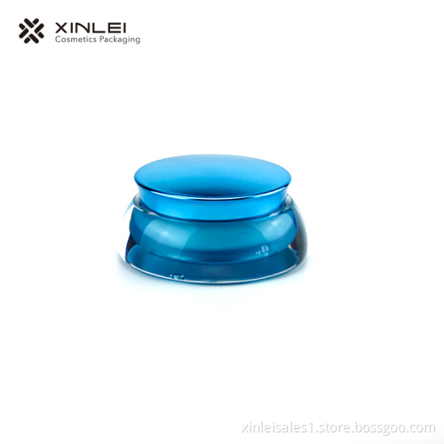 15g Round Face Eye Cream Plastic Jar